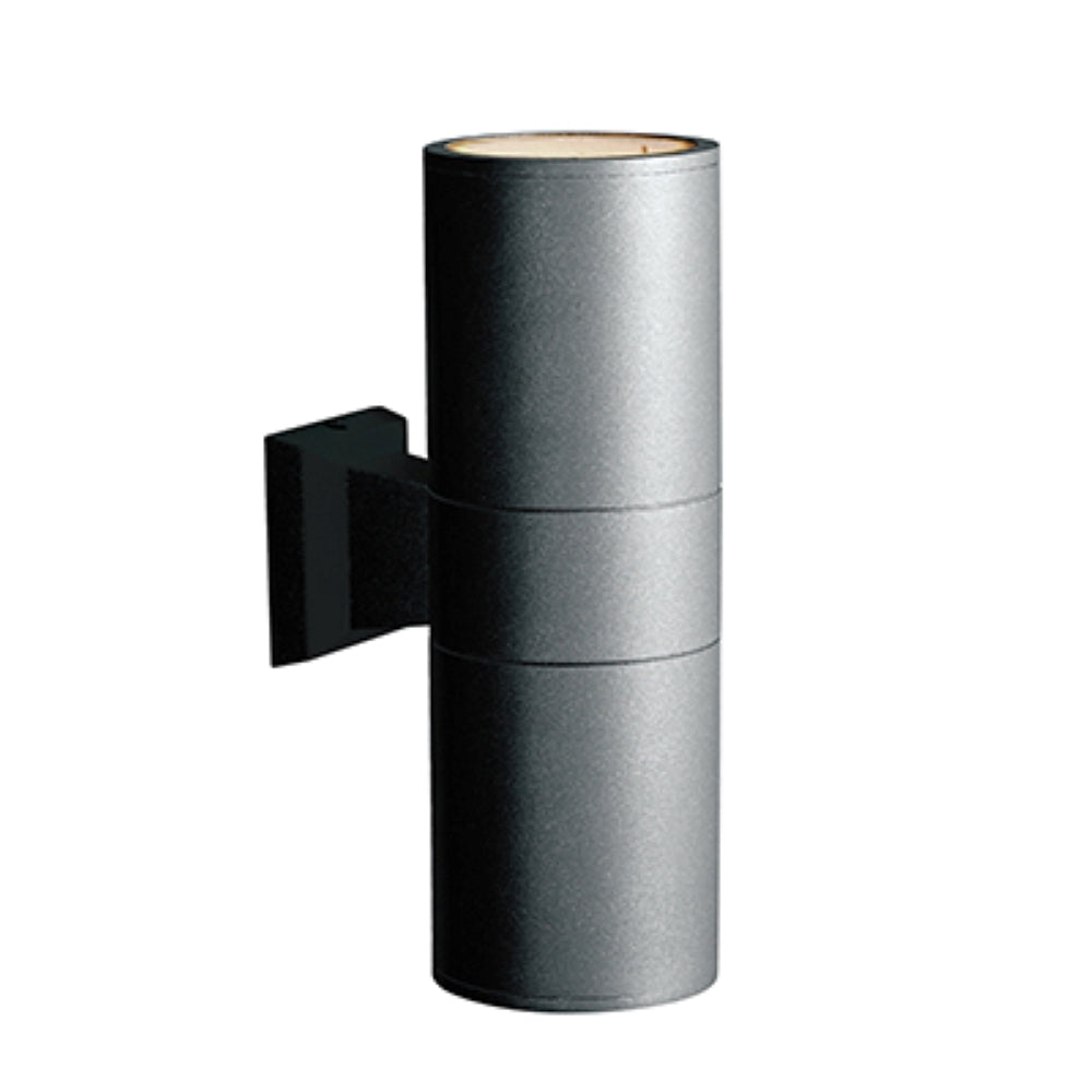 Radiant Beam Wall Light Outdoor Black 2xGU10