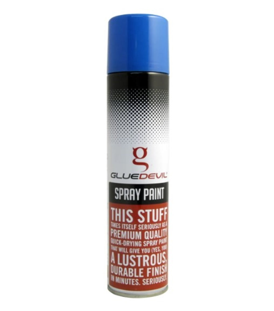 Gluedevil 300ml Metallic Dark Blue Spray Paint