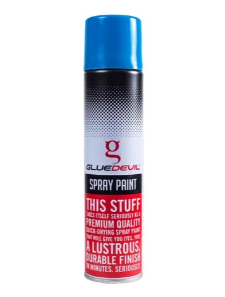 Gluedevil 300ml Ocean Blue Spray Paint