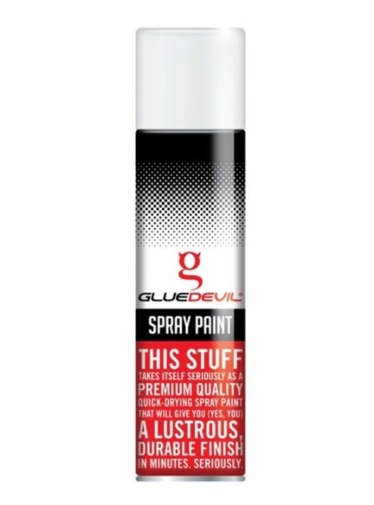 Gluedevil 300ml Appliance White Spray Paint