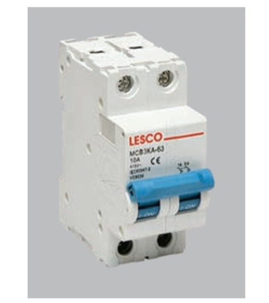 Lesco 63amp 2P 3KA Circuit Breaker