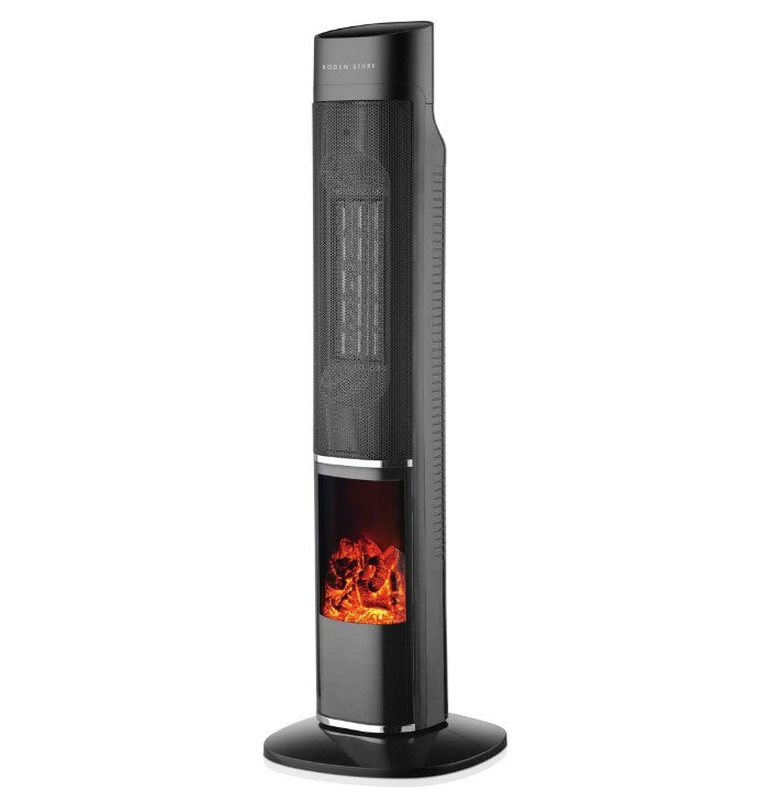 Boden Stark Fireplace Tower Heater