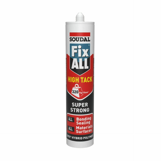 Soudal 290ml Fix All High Tack White