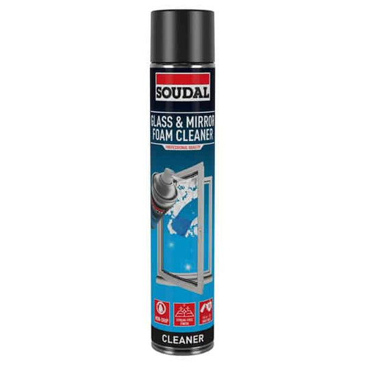 Soudal 750ml Glass & Mirror Cleaner Foam
