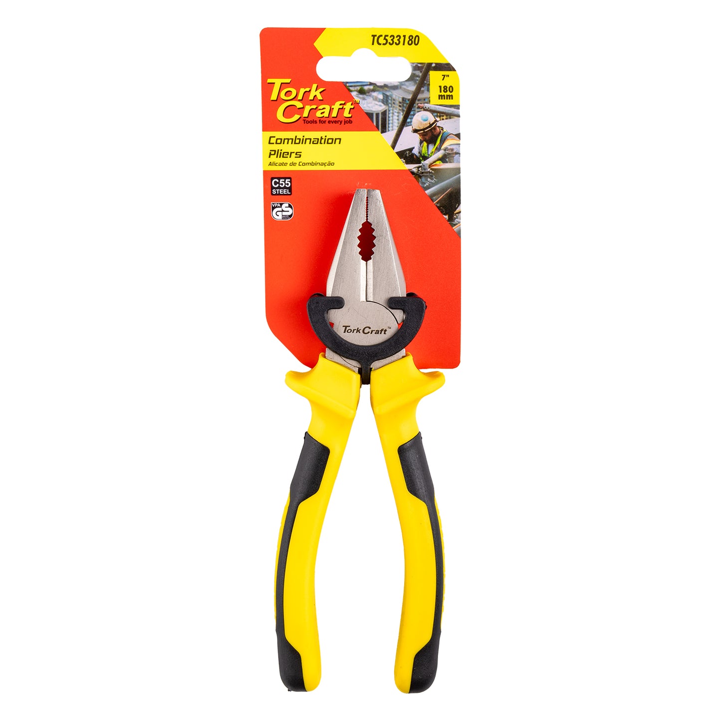 PLIERS COMBINATION 180MM