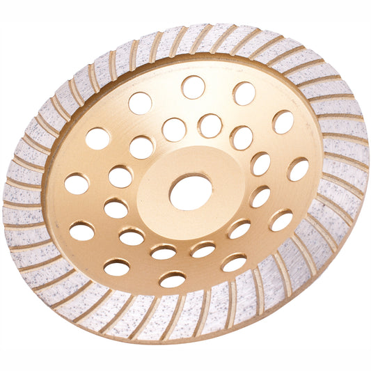 DIA. CUP WHEEL 180MM X 22.23MM TURBO COLD PRESSED CONTRACTOR