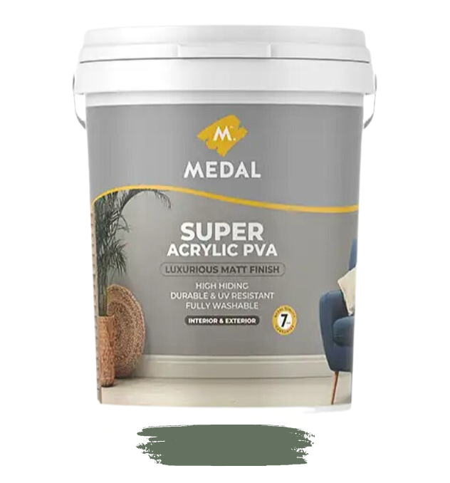 Medal 20 Litre PVA Super Acrylic - Wuba Green