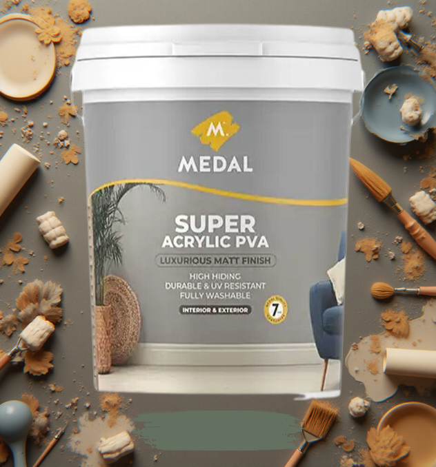 Medal 20 Litre PVA Super Acrylic - Wuba Green