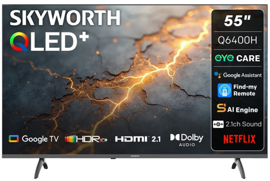 Skyworth 55 Inch UHD QLED Google TV