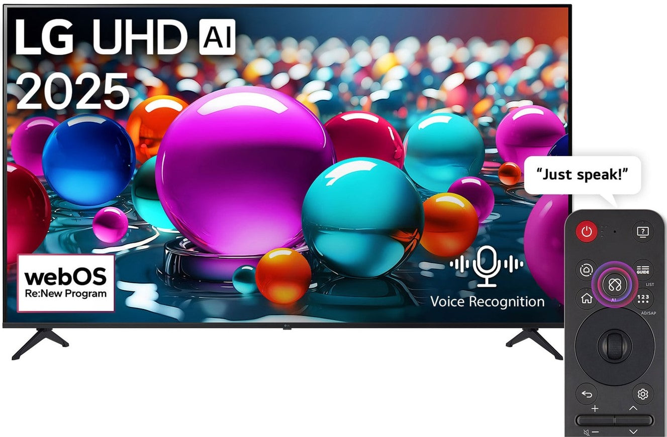 LG 55 inch UHD AI UA854K AI Magic Remote Ready HDR10 Smart TV