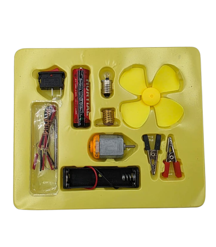School Electrical Circuit Project Kit With Fan