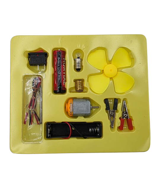 School Electrical Circuit Project Kit With Fan
