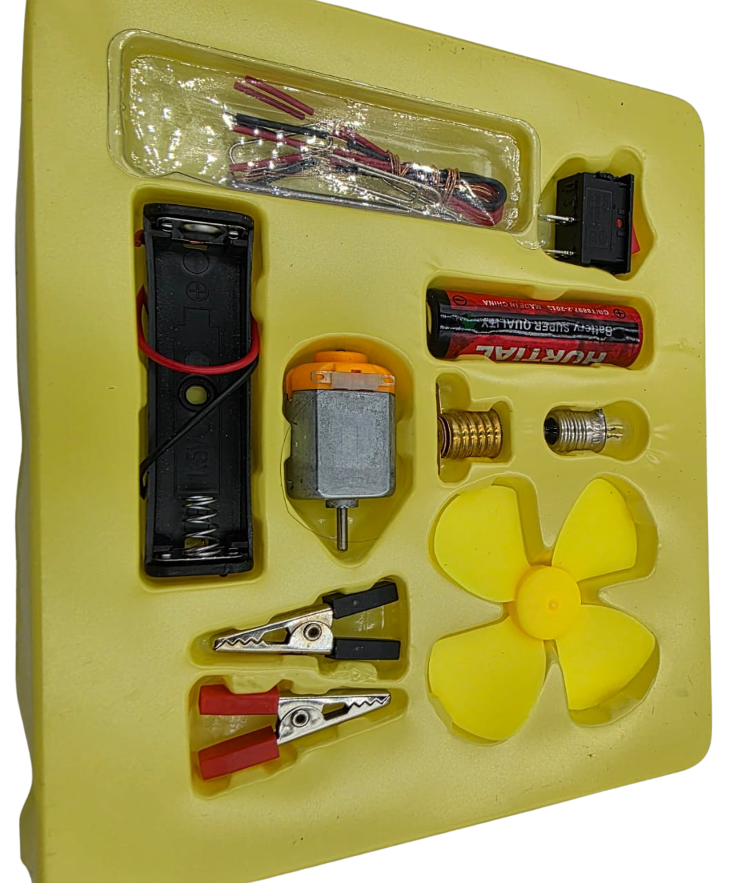 School Electrical Circuit Project Kit With Fan
