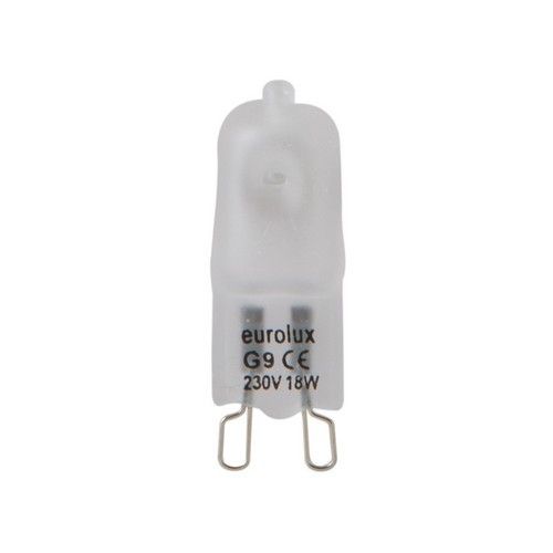 Eurolux G260 G9 18W Fused Clear Bi-Pin Halogen Saver Bulb