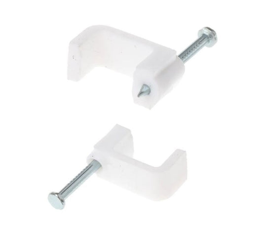 Waco 14.5mm Flat Cable Clips 100 Pack