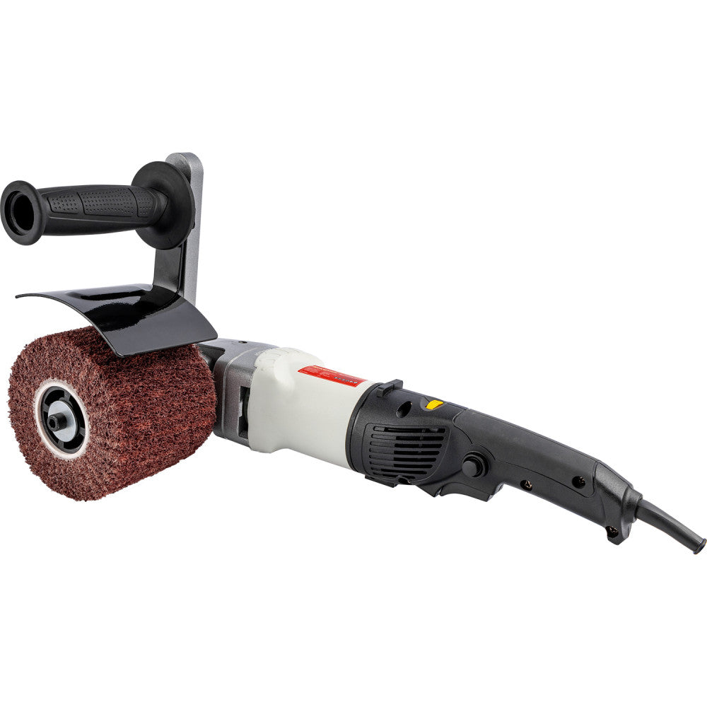 STAINLESS BURNISHING MACHINE 800W LONG HANDLE (100-110-120MM DISC)