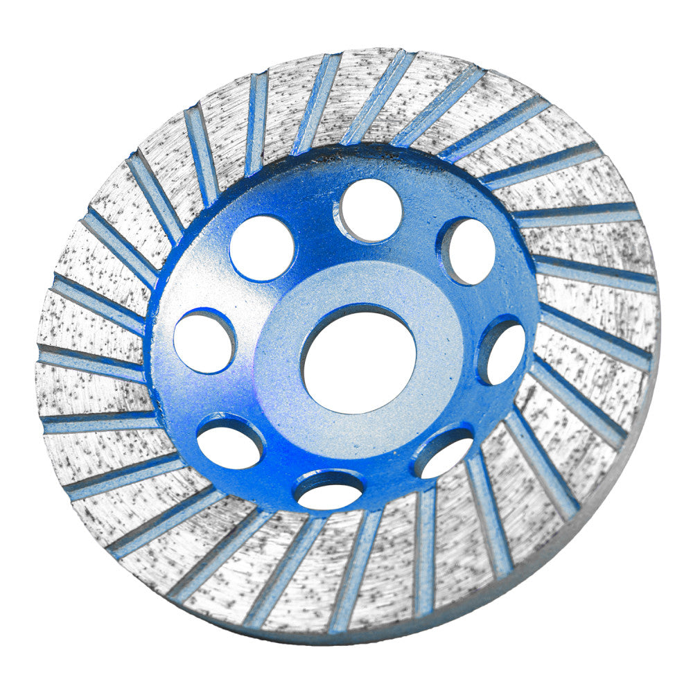 DIA. CUP WHEEL 115MM X 22.23MM TURBO LASER WELDED INDUSTRIAL