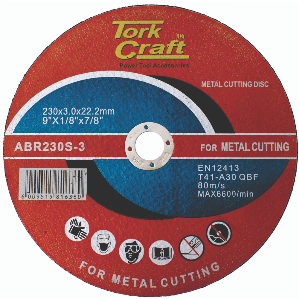 CUTTING DISC STEEL AND SS 230 X 3.0 22.22MM