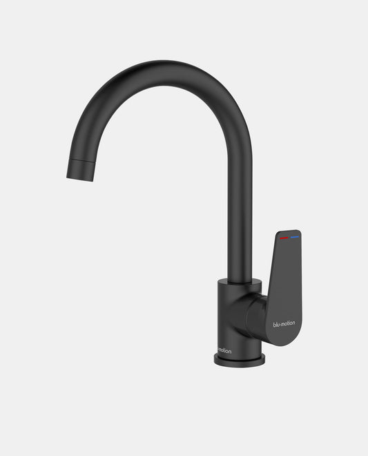 Blu-motion Luxus Kitchen Sink Mixer Tap Deck Type - Matte Black