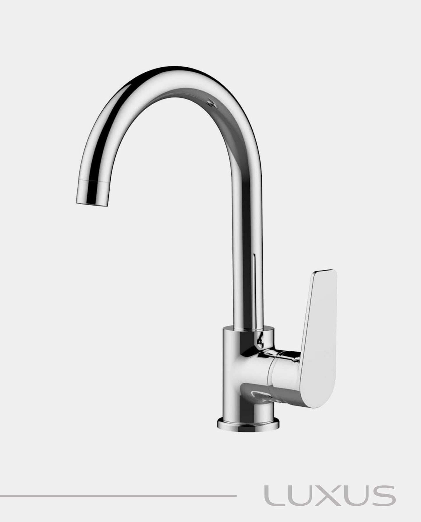 Blu-motion Luxus Kitchen Sink Mixer Tap Deck Type - Chrome