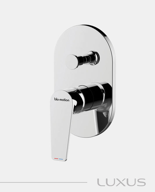 Blu-motion Luxus Shower Diverter Mixer - Chrome