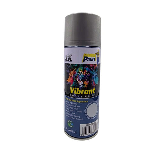 Black Mamba 400ml Spray Paint - Fine Silver