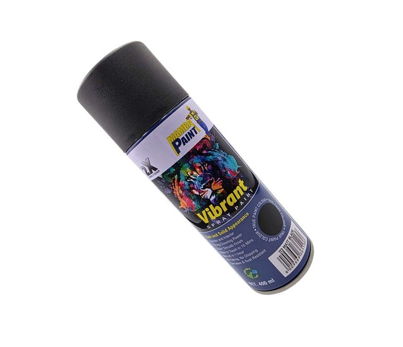 Black Mamba 400ml Spray Paint - Matt Black