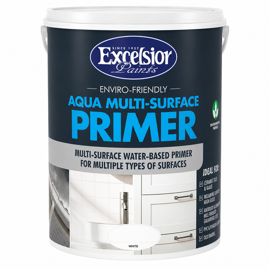 Excelsior 1lt Aqua Multi-Surface Primer - White