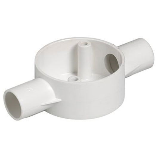 Eurolux Junction Box 2 Way 25mm PVC