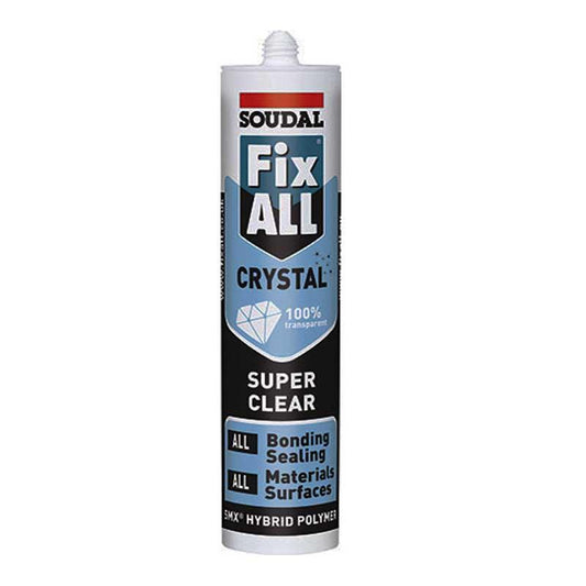 Soudal 290ml Fix All Crystal Clear