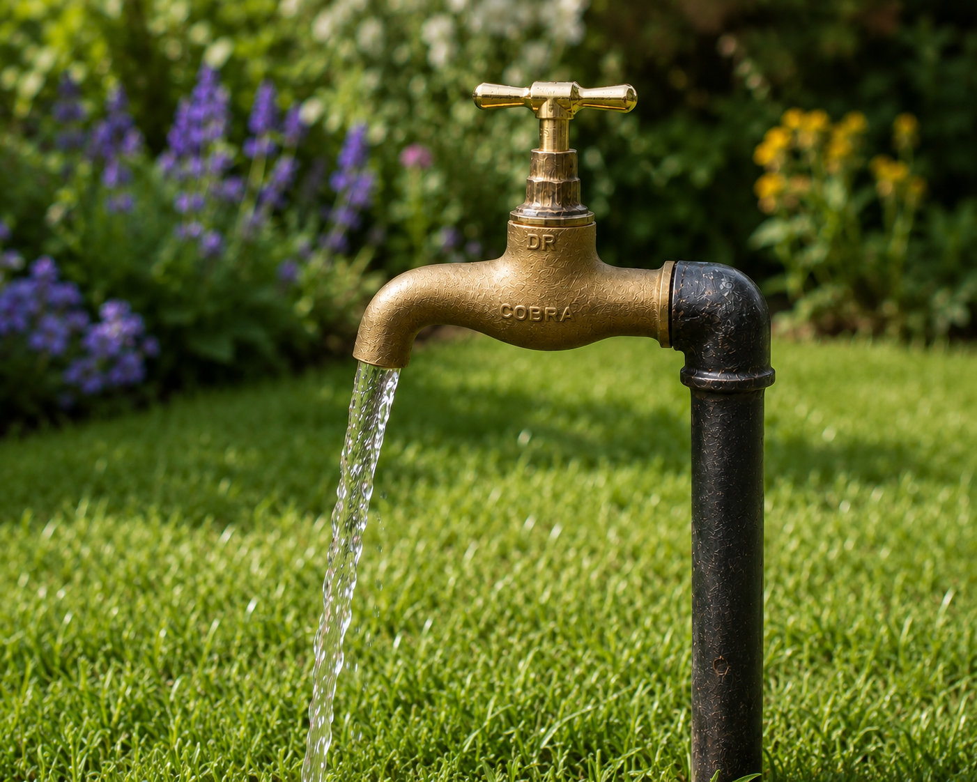 Cobra 1/2" Brass Wall Garden Tap