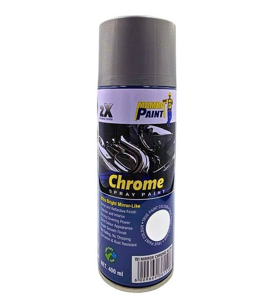 Black Mamba Mirror Chrome Spray Paint - 400ml